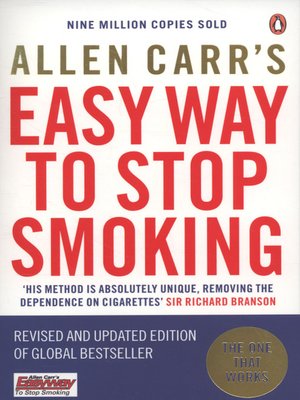 cover image of Allen Carr's easy way to stop smoking